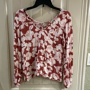 Pullover Blouse by Billabong Brand.  EUC!